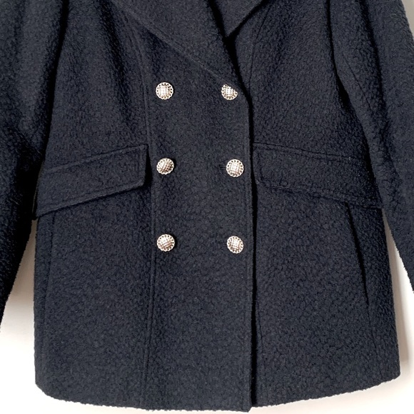 Karl Lagerfeld Paris size S double breasted coat - Picture 3 of 13